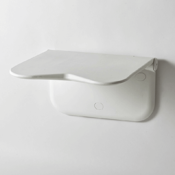 Asiento abatible para pared