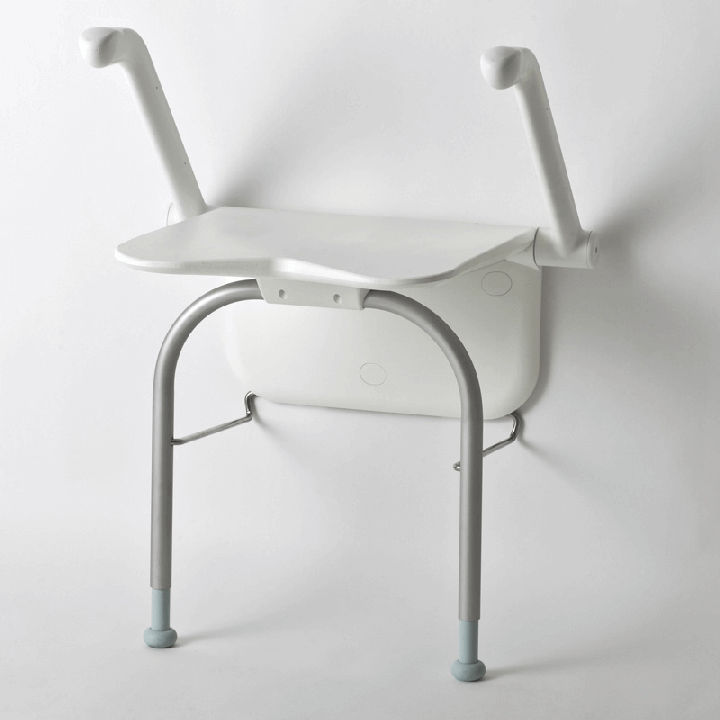 Asiento abatible para pared