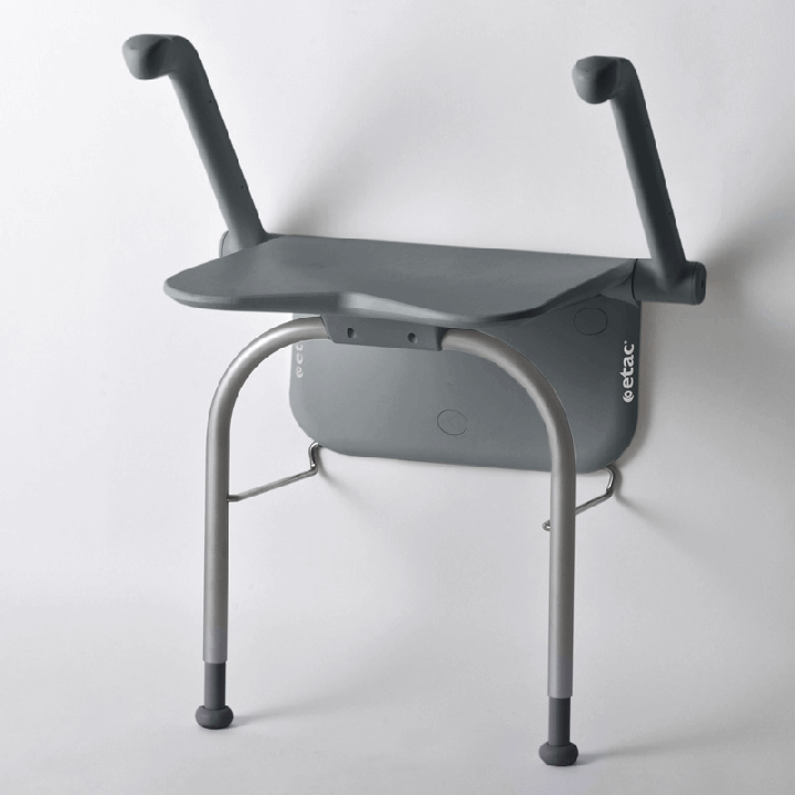 Asiento abatible para pared