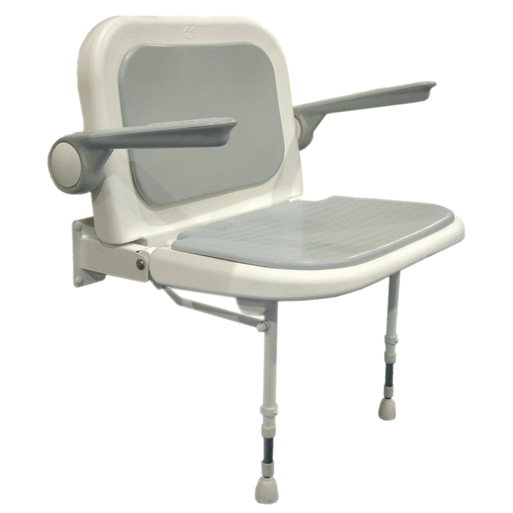 Asiento con respaldo y brazos 'Lux'