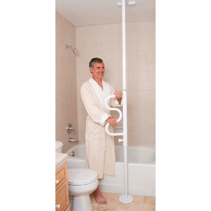Columna asidera giratoria para incorporarse
