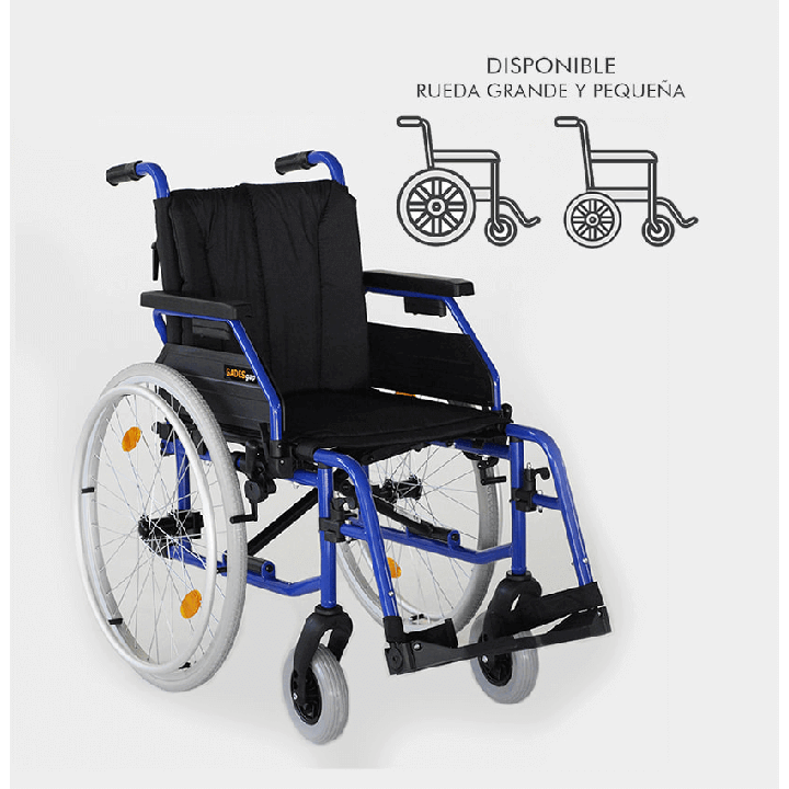 Silla de ruedas aluminio Gades Gap