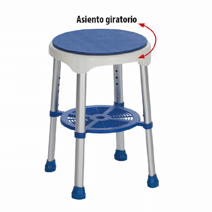 Banqueta de ducha giratoria 'Turin'