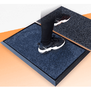 Alfombrilla desinfectante de calzado
