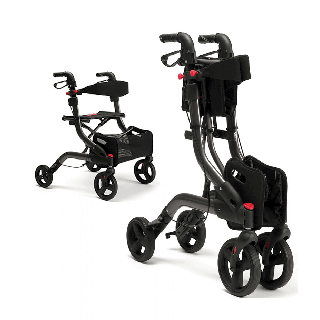 Andador de 4 ruedas con frenos en las manetas 'Four Light'