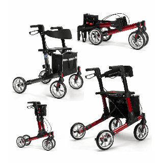 Andador ligero de aluminio plegable