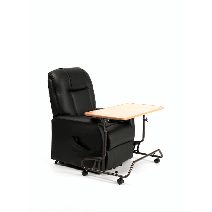 Mesa auxiliar reclinable con ruedas '378'