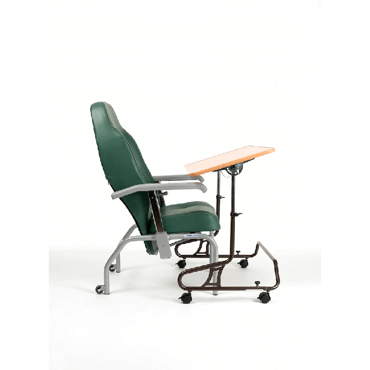 Mesa auxiliar reclinable con ruedas '378'