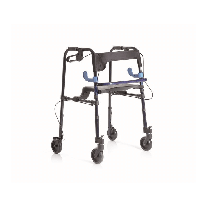 Rollators de aluminio plegable con 4 ruedas | Envío gratis.