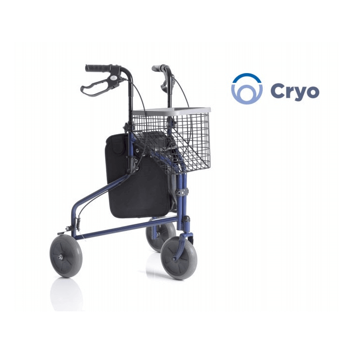 Andador plegable de 3 ruedas CRYO | Envío gratis