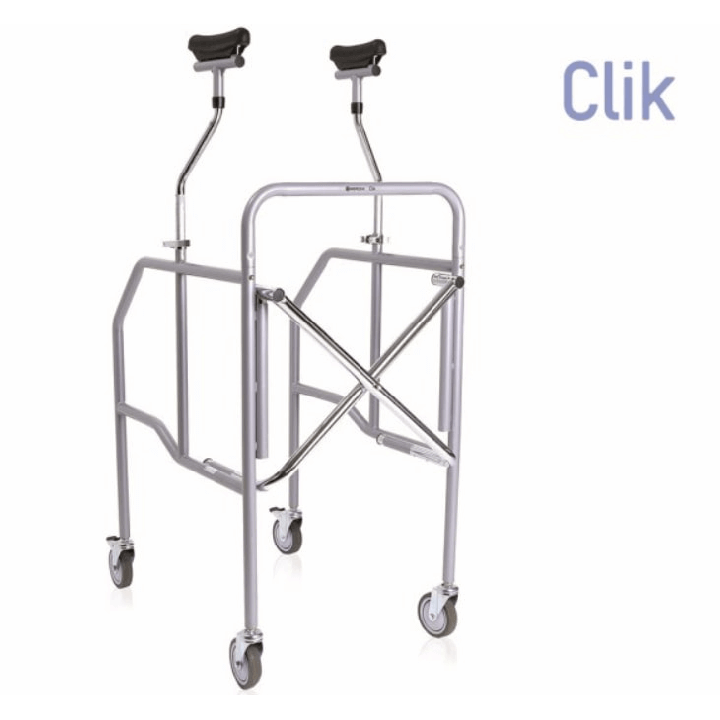 Andador plegable con soporte axilar | Envío gratis