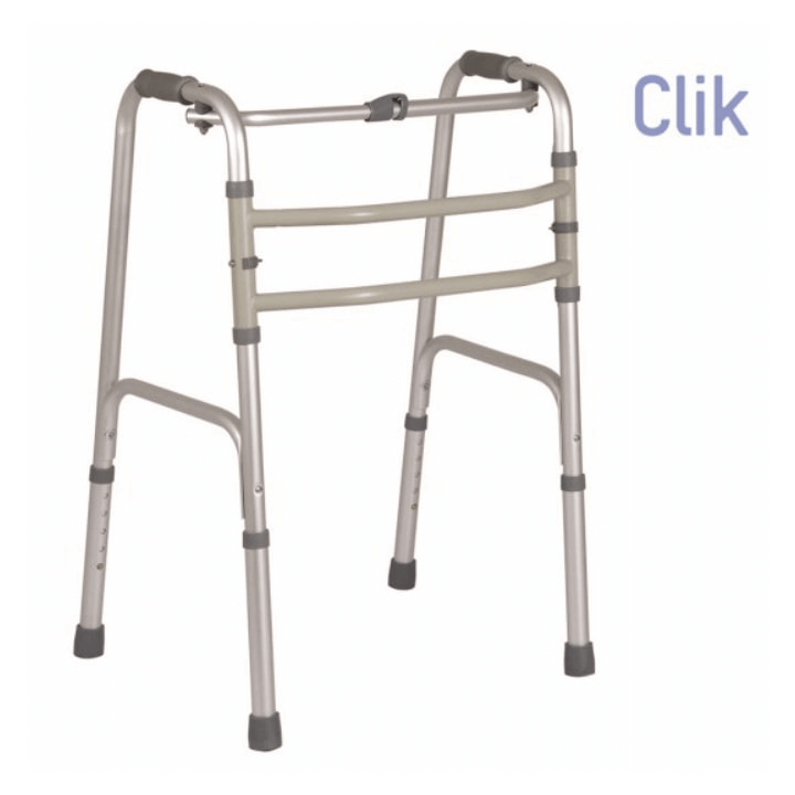 Andador plegable de doble función