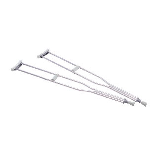 Muletas axilares de aluminio