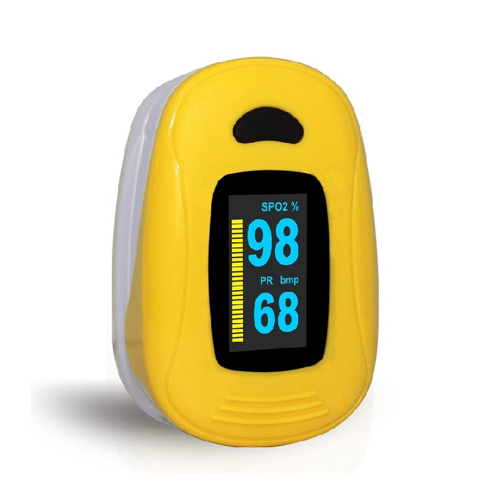 Pulsioximetro digital de dedo con pantalla LED