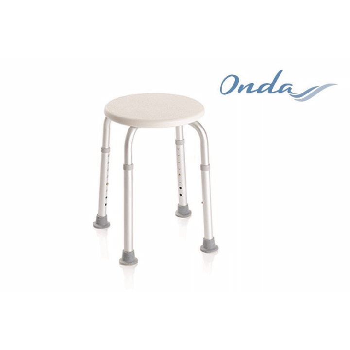 Asiento de ducha ajustable en altura