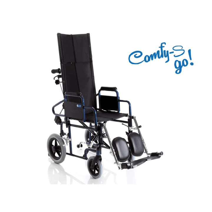 Silla de ruedas de transito reclinable 'COMFY GO' | Envío gratis.