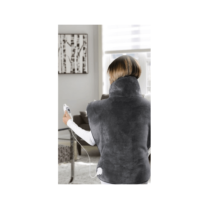 Manta eléctrica para cervicales y espalda