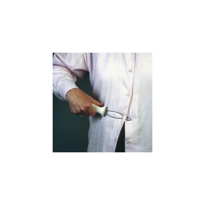 Abrochabotones con mango anatómico