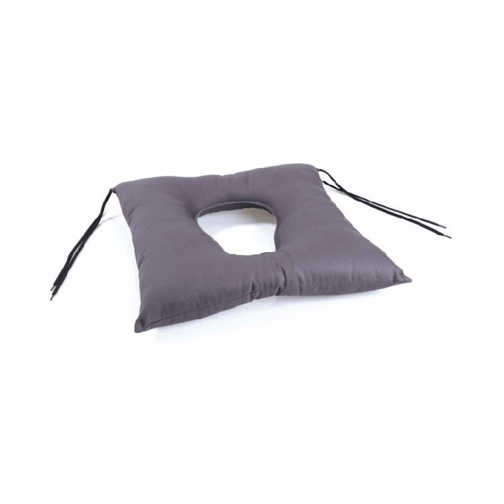 Cojín con agujero antiescaras