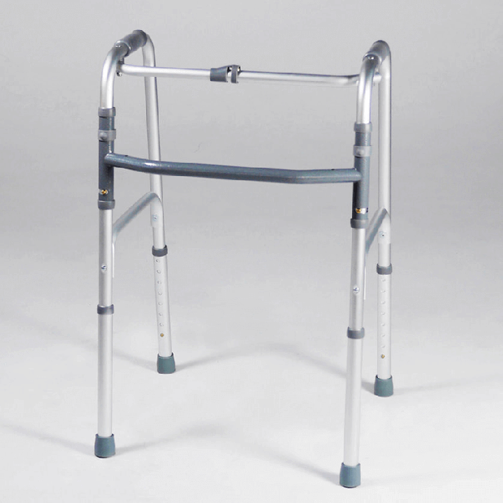 Andador de pasos de aluminio