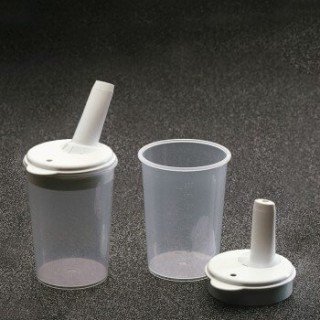 Vaso alimentación con tetina regulable