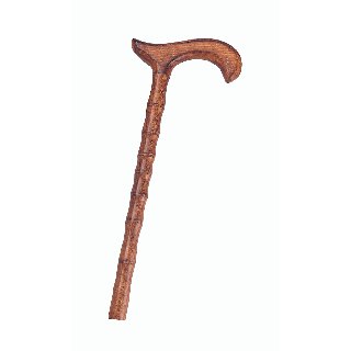 Bastón de haya empuñadura en forma de T con efecto Bambú