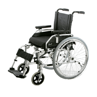 Silla de autopropulsable de aluminio GAUDI. Envío gratis.