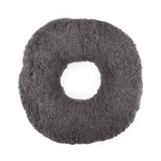 Cojín redondo con agujero