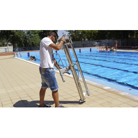 Elevador Portátil para Piscina PK - Metalu Grúas para piscinas