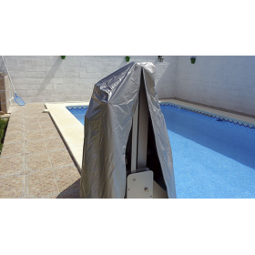 Elevador para Piscina con batería Fijo Desmontable 600 - Metalu Grúas para piscinas