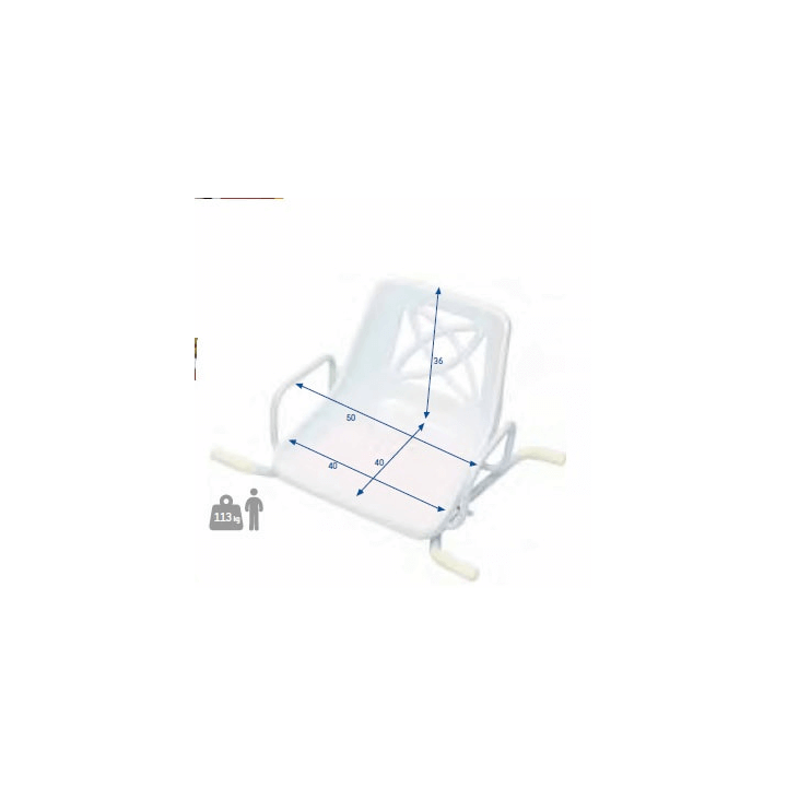 Asiento giratorio de bañera EKO