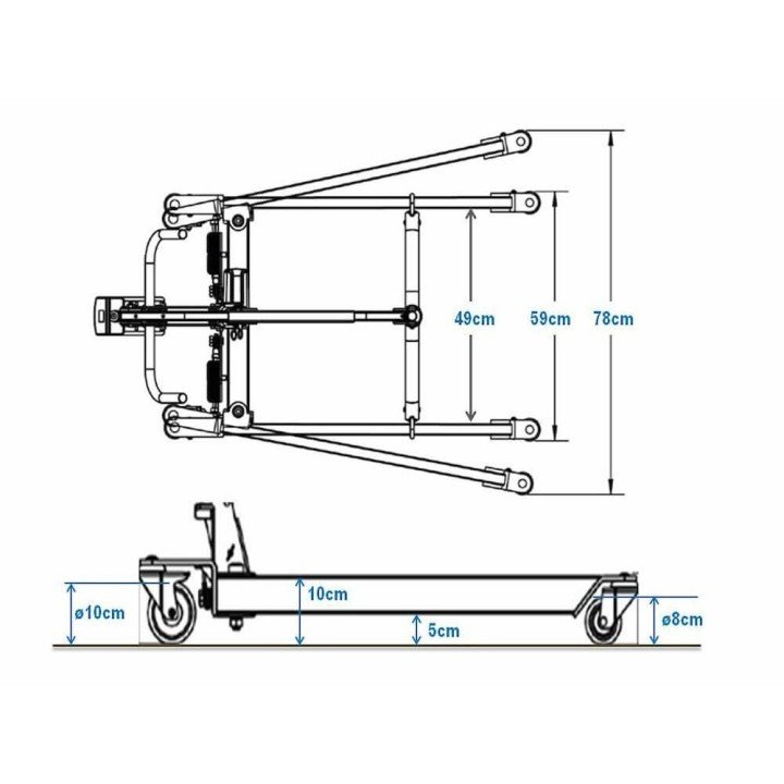 Grúa de Bipedestación FORTIA UP | Envío gratis