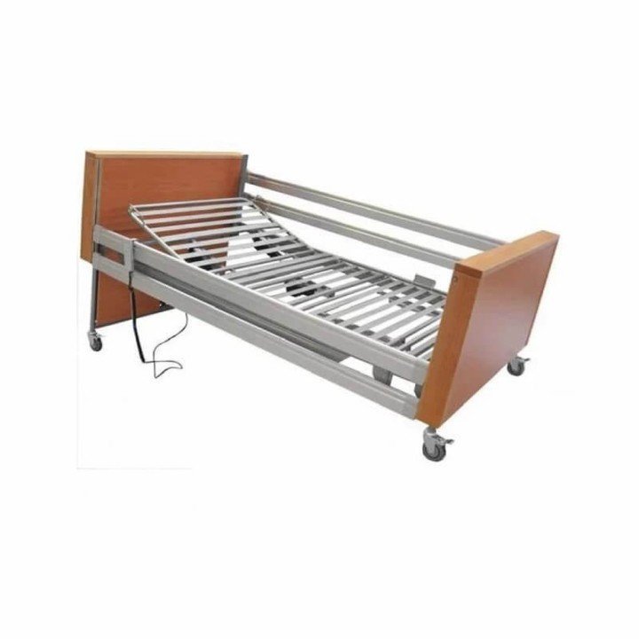 Cama articulada con carro elevador bariátrica GERIA300