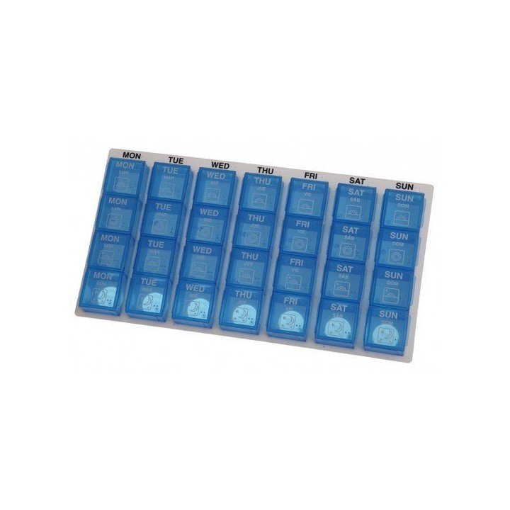 Pastillero semanal 4 tomas