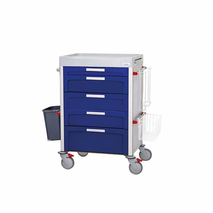 Carro de curas de uso hospitalario y geriátrico Novimed | Envío gratis