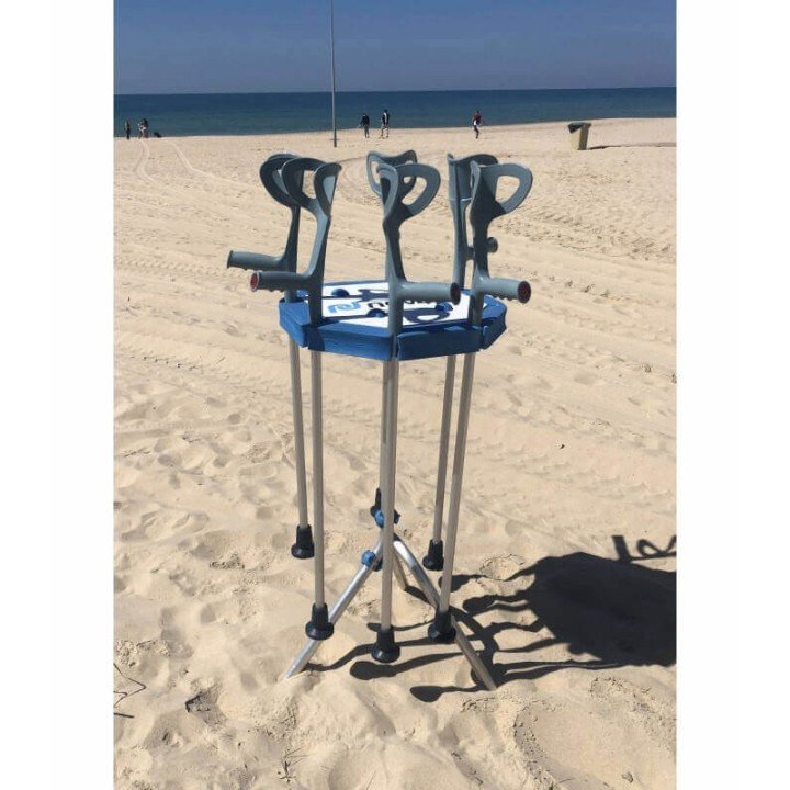 Pack muletas ANFIBIAS para la playa