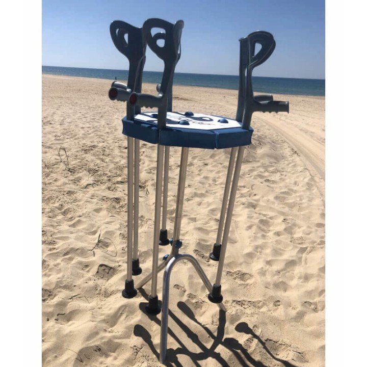 Pack muletas ANFIBIAS para la playa