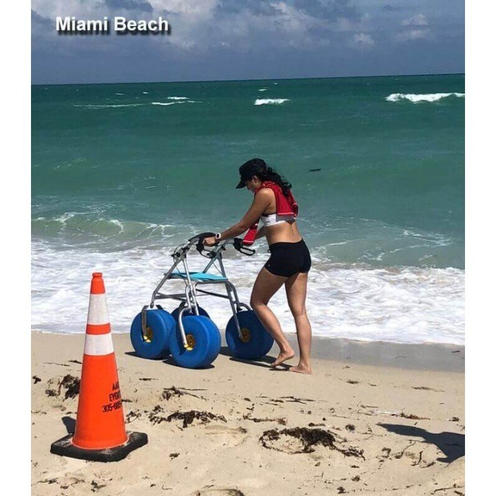 Andador para playa XL