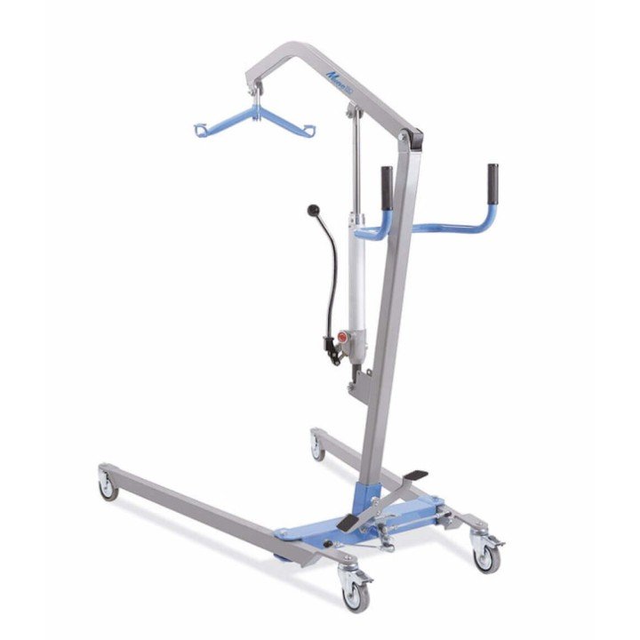 Grúa hidráulica hasta 180 kg con arnes incluido POMPA| Envío gratis