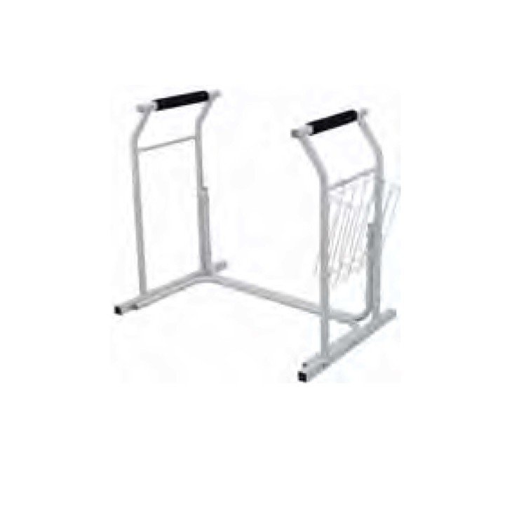 Apoyabrazos incorporador para WC