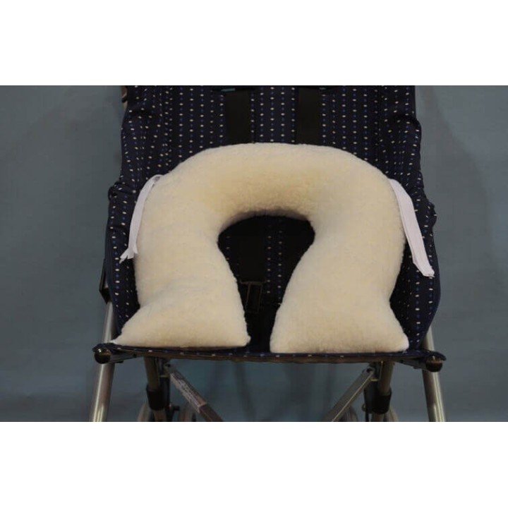 Cojin de borreguito antiescaras forma en U