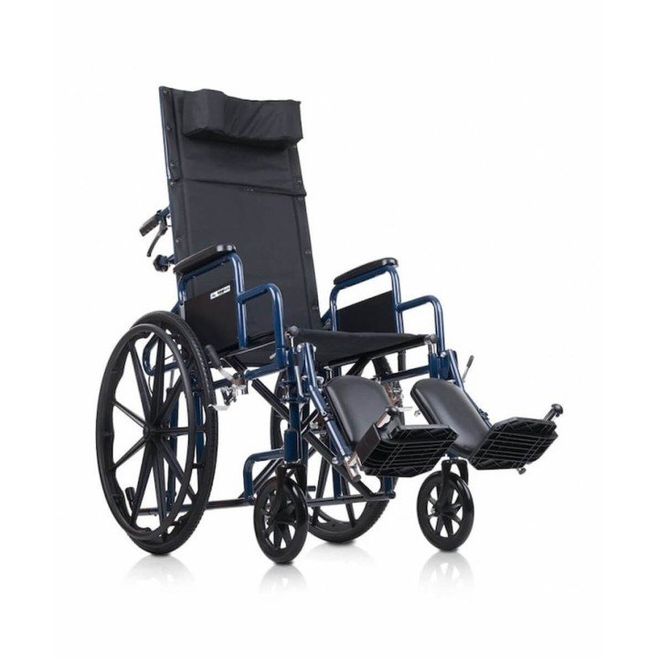 Silla de ruedas con respaldo reclinable PC15/151 | Envío gratis