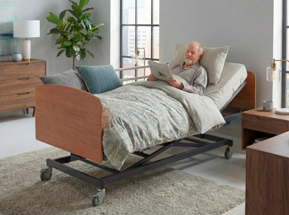 cama articulada elevable 