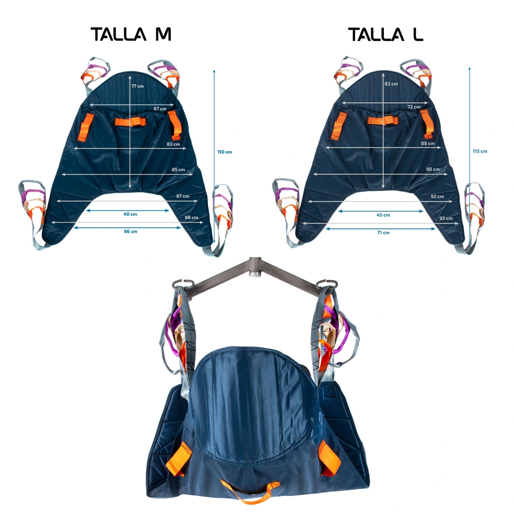 arnés para grúa basico plus talla M y L