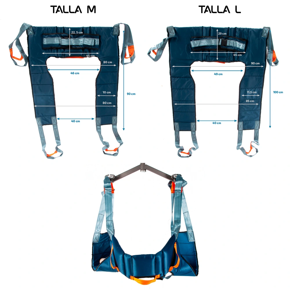 arnés cambia pañal plus Talla M y L
