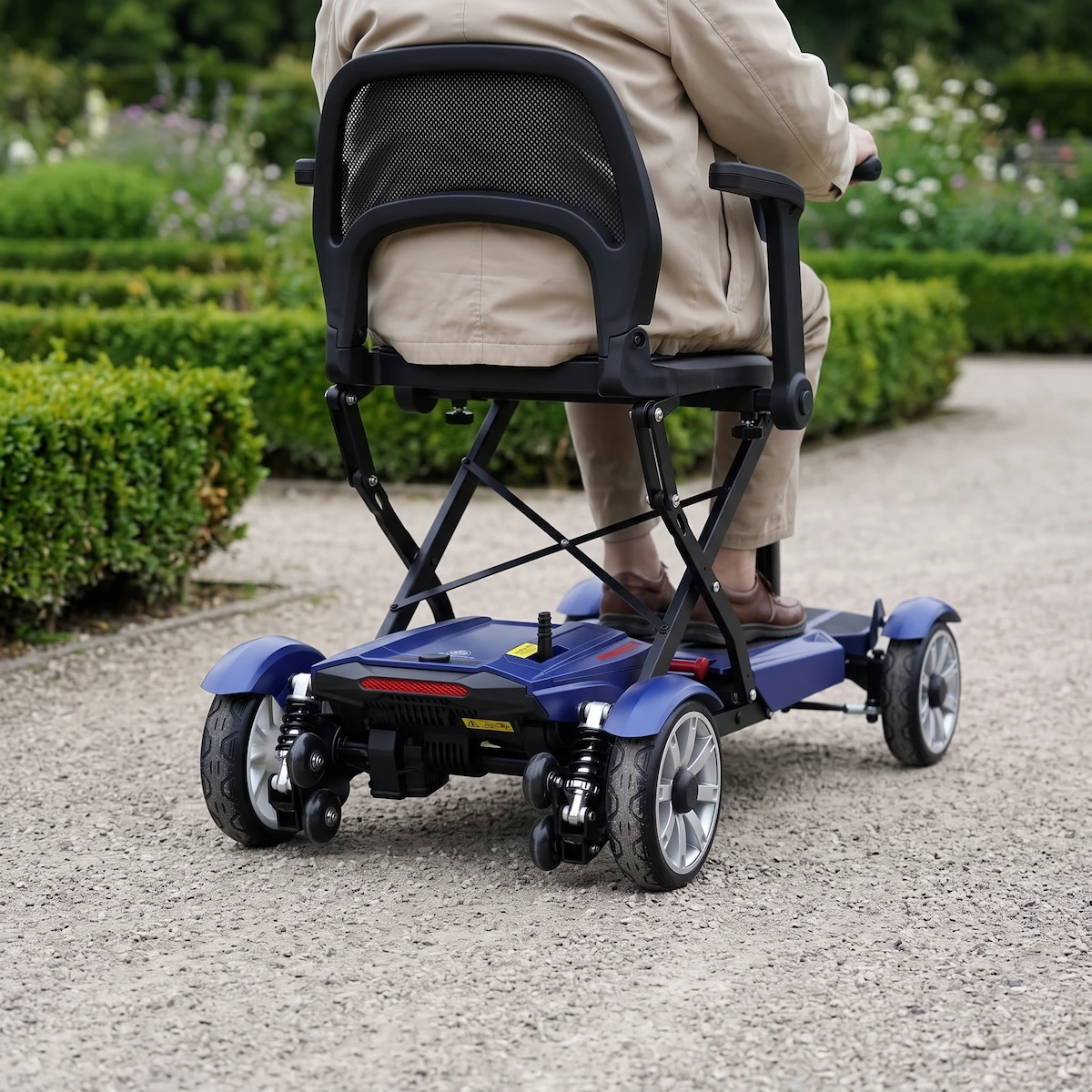 scooter plegable con suspensión modena confort