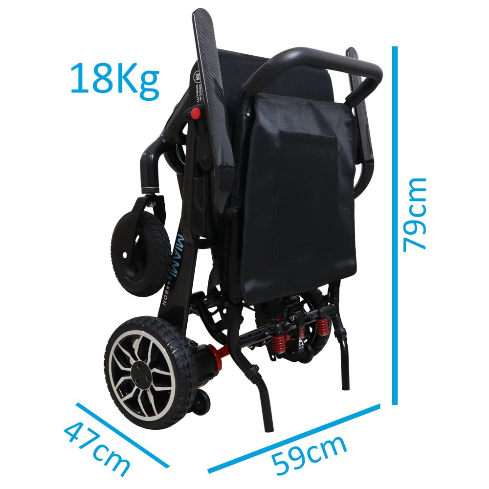 Silla de ruedas eléctrica carbono Miami Carbon